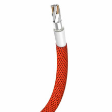 USB Kabelis - Baseus Yiven 180cm 2A Raudonas