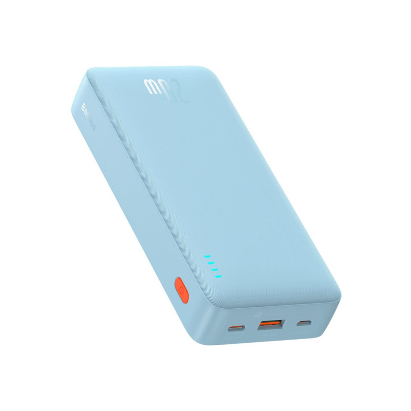 Išorinė Baterija - Baseus Airpow 20000mAh LiPo Greitas Įkrovimas Mėlyna