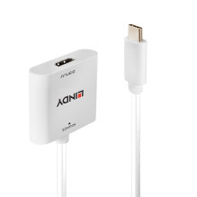 Adapter - LINDY USB Type C to HDMI® 4K60 Converter, White Adapter - LINDY USB Type C to HDMI® 4K60 Converter, White