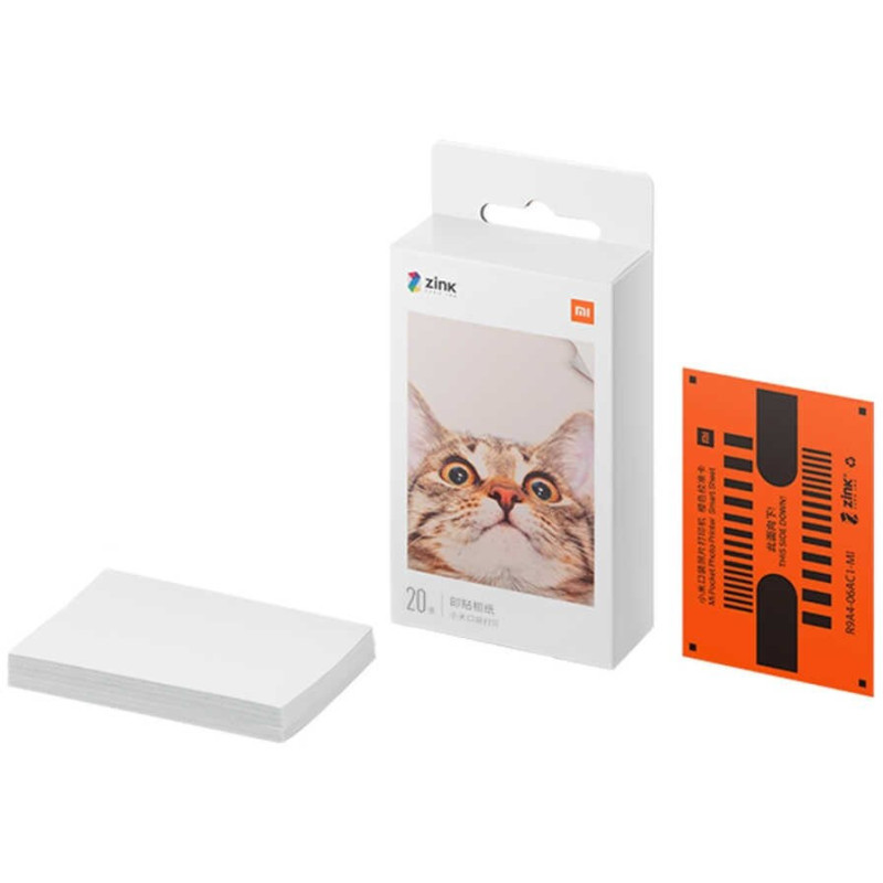 Xiaomi Mi Portable Photo Printer Paper (2x3-inch 20-sheets) 6934177716485