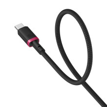 Charger Cable - Baseus Dura Type C to Type C 100 W Fast Charging 2 m Black, Red