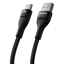 Pakrovėjo Laidas - Baseus Flash 2 USB A į USB C 100 W 2 m Juodas