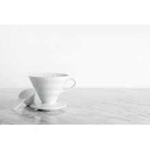 HARIO V60-02 White Ceramic Drip HARIO V60-02 White Ceramic Drip