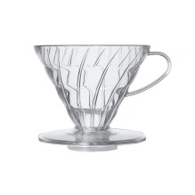 HARIO V60-02 Clear Plastic...