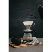 HARIO V60-02 Clear Plastic Drip HARIO V60-02 Clear Plastic Drip