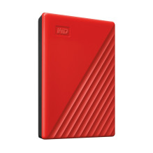 „Western Digital My Passport“ išorinis kietasis diskas, 4 TB, 3.2 Gen 1 (3.1 Gen 1), raudonas „Western Digital My Passport“ išorinis kietasis diskas, 4 TB, 3.2 Gen 1 (3.1 Gen 1), raudonas