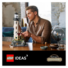 LEGO Ideas Motorised Lighthouse