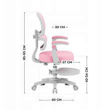 Junior 4.4 Pink swivel chair