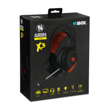 „i-BOX X3“ žaidimų ausinės su mikrofonu „i-BOX X3“ žaidimų ausinės su mikrofonu