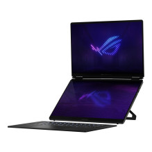 ASUS ROG Zephyrus Duo 16 GX651AX-U9322X Ultra 9 386H 2x16.0" 3K lietimui jautrus OLED 120Hz 1100nits AG 32GB LPDDR5