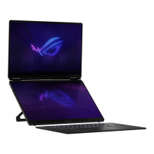 ASUS ROG Zephyrus Duo 16 GX651AX-U9322X Ultra 9 386H 2x16.0" 3K lietimui jautrus OLED 120Hz 1100nits AG 32GB LPDDR5