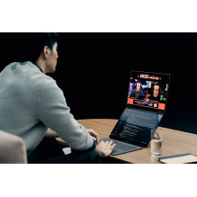 ASUS ROG Zephyrus Duo 16 GX651AX-U9322X Ultra 9 386H 2x16.0" 3K lietimui jautrus OLED 120Hz 1100nits AG 32GB LPDDR5