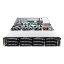 ASRock Barebone serveris 2U vieno lizdo SP6 2U12LS2-SIENA ASRock Barebone serveris 2U vieno lizdo SP6 2U12LS2-SIENA