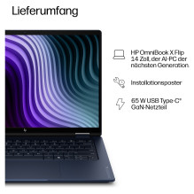 HP OmniBook X Flip 14-kc0150ng RYZ AI 5 430 / 16GB / 512SSD / W11 Home Touch HP OmniBook X Flip 14-kc0150ng RYZ AI 5 430 / 16GB / 512SSD / W11 Home Touch