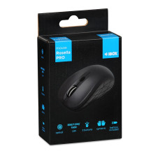 iBOX i009W Rosella belaidė optinė pelė, juoda iBOX i009W Rosella belaidė optinė pelė, juoda
