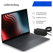 HP OmniBook Ultra 14-kd0201ng CU9 386H / 32GB / 2TBSSD / W11 Pro Touch