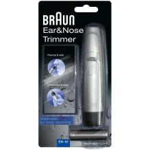 Braun EN 10, Nasen- / Ohrenhaartrimmer (silber / schwarz)