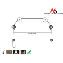 Maclean MC-557 Ultra Slim TV Wall Mount Bracket Holder LED 37-70"