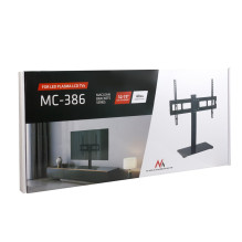 „Maclean MC-386“ universalus televizoriaus stovo pagrindas spintelei-komodai-staliukui, 32'-75', 40kg, VESA 35° pasukama