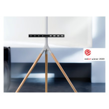 One For All WM 7472 Tripod TV Stand 32-65" VESA 400x400 30kg Cable Management 360° Oak Silver Grey One For All WM 7472 Tripod TV Stand 32-65" VESA 400x400 30kg Cable Management 360° Oak Silver Grey