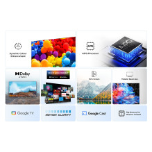 139,7 cm / 55 colių TCL 55V6C 4K UHD HVA HDR10 MEMC HDMI 2.1 „Google“ televizorius