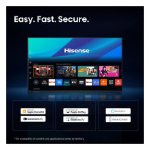 139,0cm / 55" (3840x2160) Hisense 55U7SE Smart TV 4K ULED MiniLED 6ms 144Hz HDMI USB LAN HDR VESA WiFi Bluetooth Bl