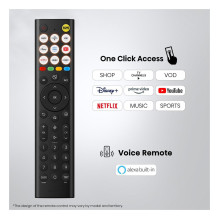 139,0cm / 55" (3840x2160) Hisense 55U7SE Smart TV 4K ULED MiniLED 6ms 144Hz HDMI USB LAN HDR VESA WiFi Bluetooth Bl