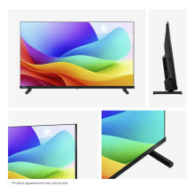100,0cm / 40" (1920x1080) Hisense 40A59S Smart TV FHD Hi-QLED 9,5ms 60Hz HDMI USB LAN HDR VESA WiFi Black