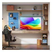 100,0cm / 40" (1920x1080) Hisense 40A59S Smart TV FHD Hi-QLED 9,5ms 60Hz HDMI USB LAN HDR VESA WiFi Black