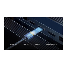 50" TCL 50T69C 126 cm, schwarz, UltraHD / 4K, Triple Tuner, Google TV