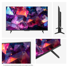 215,0cm / 85" (3840x2160) Hisense 85E7S PRO Smart TV 4K Hi-QLED 6ms 144Hz HDMI USB HDR WiFi Bluetooth Black / Grey