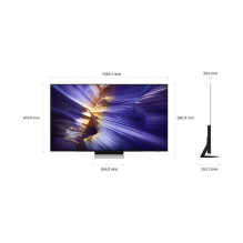 121,9 cm / 48 colių (3840 x 2160) „Samsung S90F QE48S90FAEXXH“ 4K OLED 100 Hz HDMI USB LAN „Wi-Fi“ „Bluetooth“ HDR10+ „D