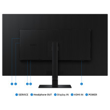 „ViewFinity S7 S37D700EAU“ 4K UHD monitorius, 94 cm (37 colių), „ViewFinity S7 S37D700EAU“ 4K UHD monitorius, 94 cm (37 colių),