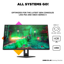 27 colių įstrižainės IPS FHD OMEN monitorius 3G6W0E9 144Hz