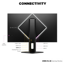 27 colių įstrižainės IPS FHD OMEN monitorius 3G6W0E9 144Hz