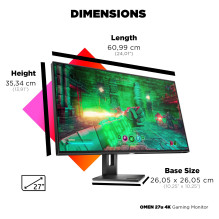IPS FHD 27 OMEN MONITOR 3G6W0E9 144Hz