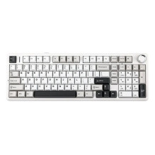 Klaviatūra Aula F99 PRO (Balta / Pilka) - Star Arrow Linear Switches