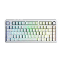 Klaviatūra Aula F75 Pro (White Contour) - LEOBOG Seiya Switches