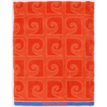 Pierre Cardin beach towel, orange, 170 cm x 90 cm