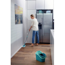 Floor cleaning kit Leifheit Power Clean, light blue, 6 l Floor cleaning kit Leifheit Power Clean, light blue, 6 l