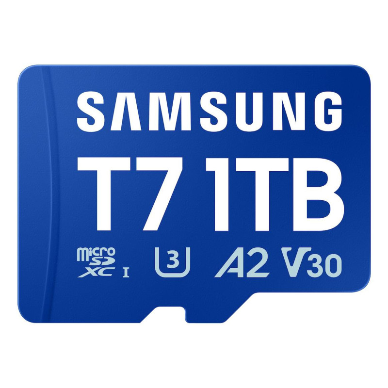 ATMINTINĖ MICRO SDXC T7 1TB / V30 MB-MB1T0T / WW SAMSUNG MB-MB1T0T / WW (8806097722328)