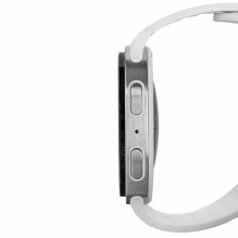 Samsung Galaxy Watch 8 3.81 cm (1.5") AMOLED 44 mm Digital 480 x 480 pixels Touchscreen Silver Wi-Fi GPS (satellite