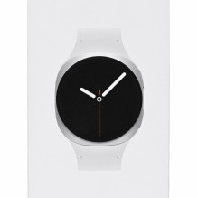 Samsung Galaxy Watch 8 3.81 cm (1.5") AMOLED 44 mm Digital 480 x 480 pixels Touchscreen Silver Wi-Fi GPS (satellite
