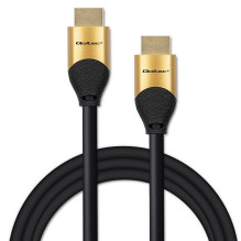 Qoltec 50356 HDMI cable 3 m HDMI Type A (Standard) 3 x HDMI Type A (Standard) Black, Gold Qoltec 50356 HDMI cable 3 m HDMI Type A (Standard) 3 x HDMI Type A (Standard) Black, Gold