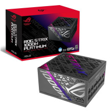 ASUS ROG STRIX-1000P-GAMING maitinimo blokas 1000 W 20+4 kontaktų ATX ATX juoda, sidabrinė ASUS ROG STRIX-1000P-GAMING maitinimo blokas 1000 W 20+4 kontaktų ATX ATX juoda, sidabrinė