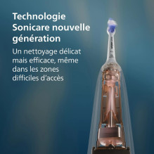 „Philips Sonicare 5300“ serijos 5300 serija HX7101 / 02 įkraunamas „Sonic“ elektrinis dantų šepetėlis
