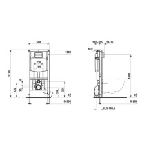 MODULIS KLOZET INEO H9201140000001