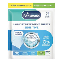 Laundry sheets Dr. Beckmann FOR SENSITIVE SKIN, 25 pcs. Laundry sheets Dr. Beckmann FOR SENSITIVE SKIN, 25 pcs.