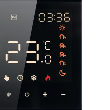 Programuojamas termostatas (Termoreguliatorius) Juodas ME82H(LED) WIFI Programuojamas termostatas (Termoreguliatorius) Juodas ME82H(LED) WIFI