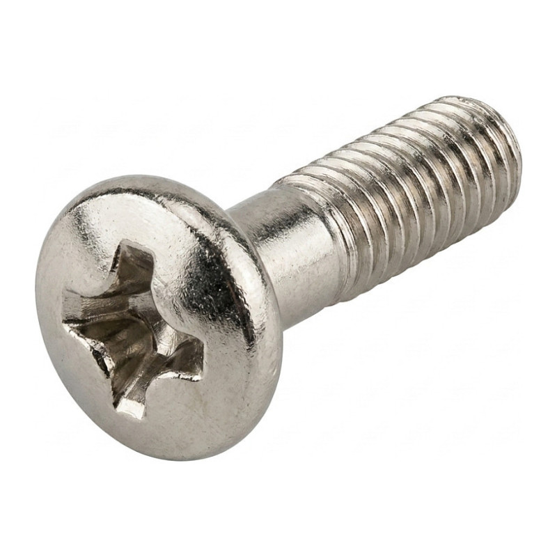 SCHROFF Neck Screw with Phillips/Slotted Head - NECK SCREW M. CR. M2.5 NI. 100PCS